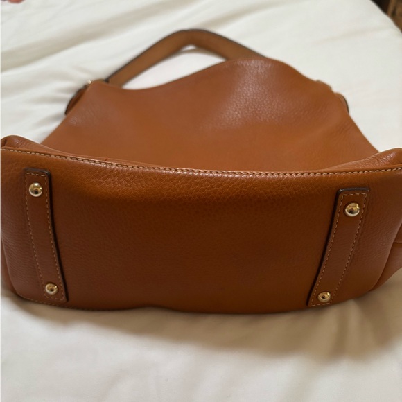 Dooney & Bourke Brown Leather Hobo Bag - Picture 2 of 4